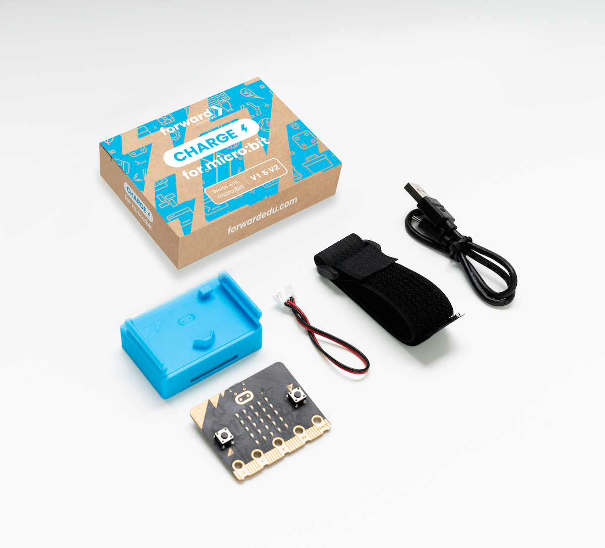 CHARGE Rechargeable Battery Pack for micro:bit | AI Forward Campaign