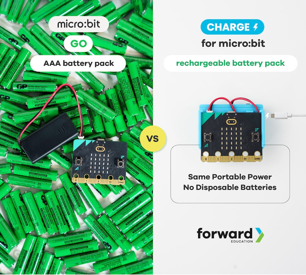 CHARGE Rechargeable Battery Pack for micro:bit
