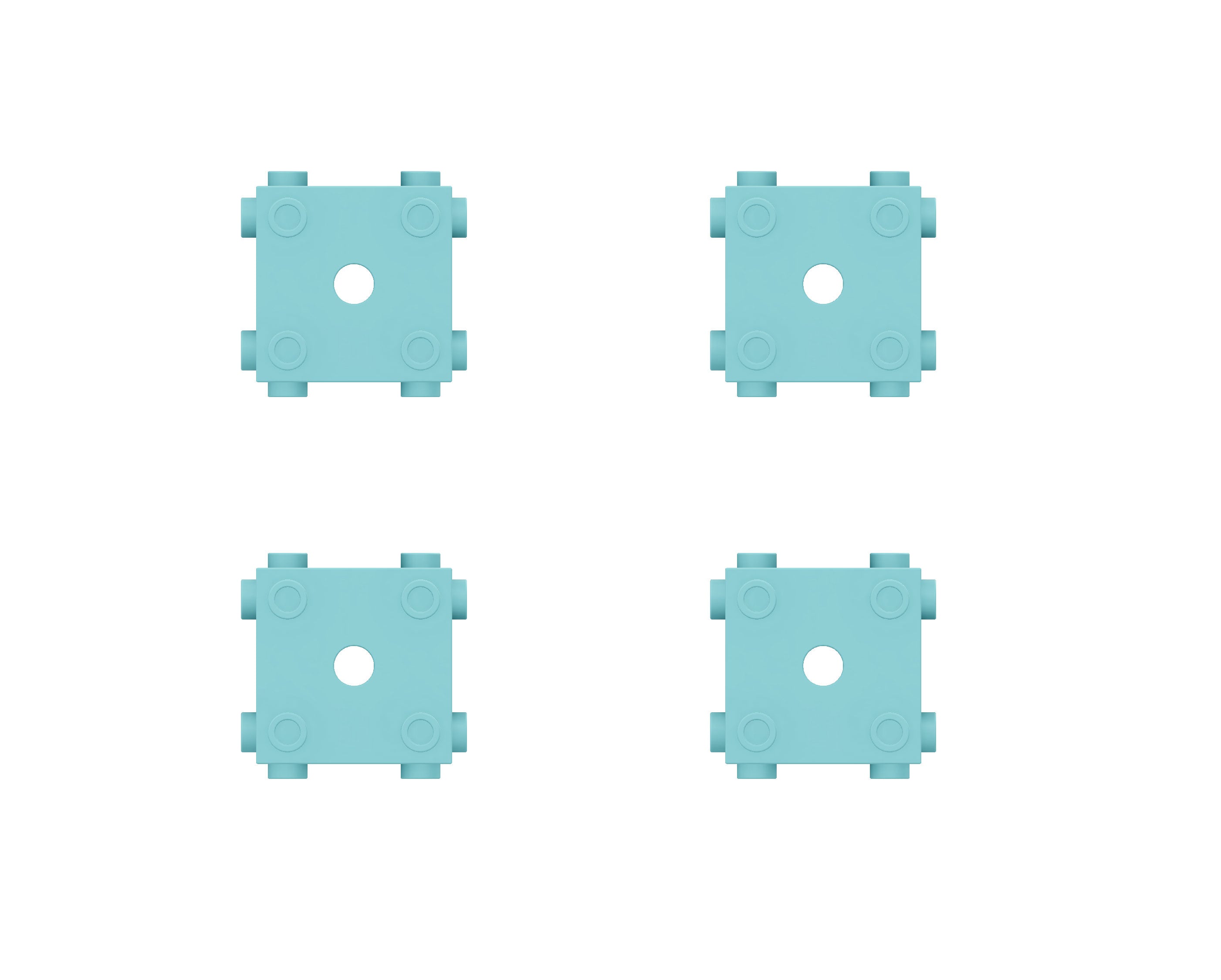 Climate Action Kit Cube Connector Building Blocks