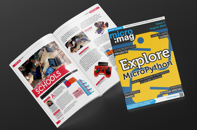 k8 Robot Featured in micro:mag Community Magazine