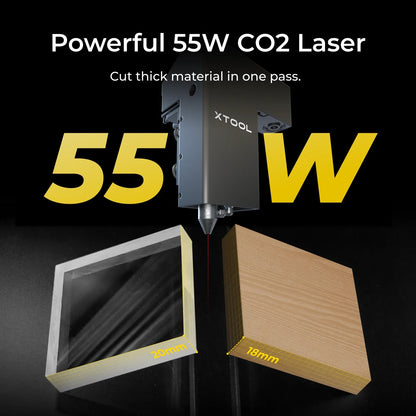 xTool PS2 55W CO2 Laser Cutter