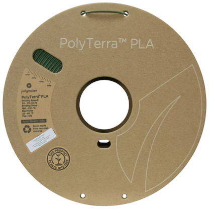 PolyTerra™ PLA Filament (1.75 mm, 1 kg)(Camouflage (Dark Green-Brown))