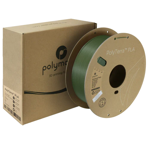 PolyTerra™ PLA Filament (1.75 mm, 1 kg)(Camouflage (Dark Green-Brown))
