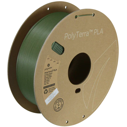 PolyTerra™ PLA Filament (1.75 mm, 1 kg)(Camouflage (Dark Green-Brown))