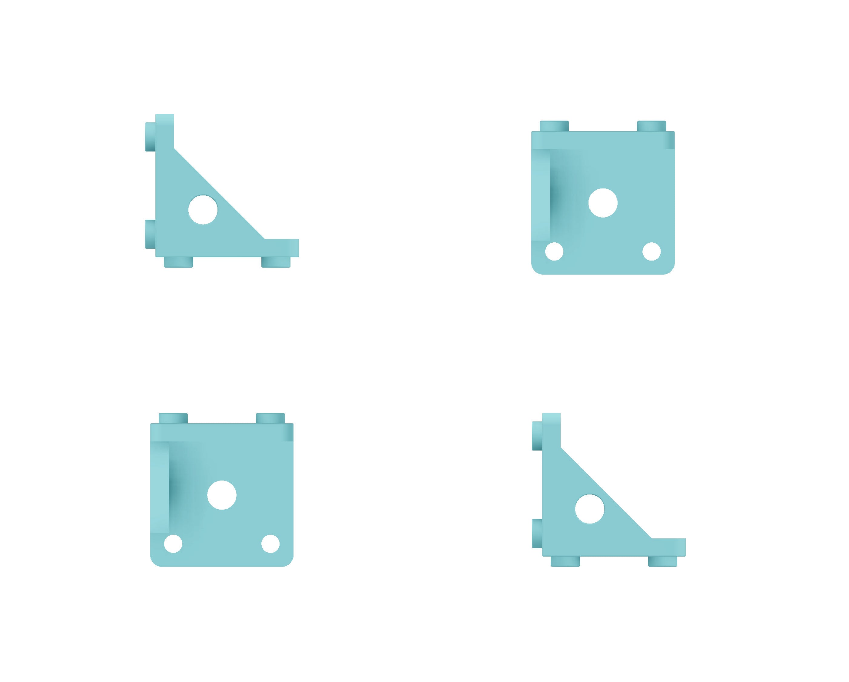 Connector Building Blocks Climate Action Kit Corner Connector Building Blocks – InkSmith Limited