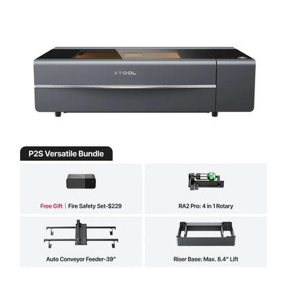 xTool P2S 55W CO2 Laser Cutter